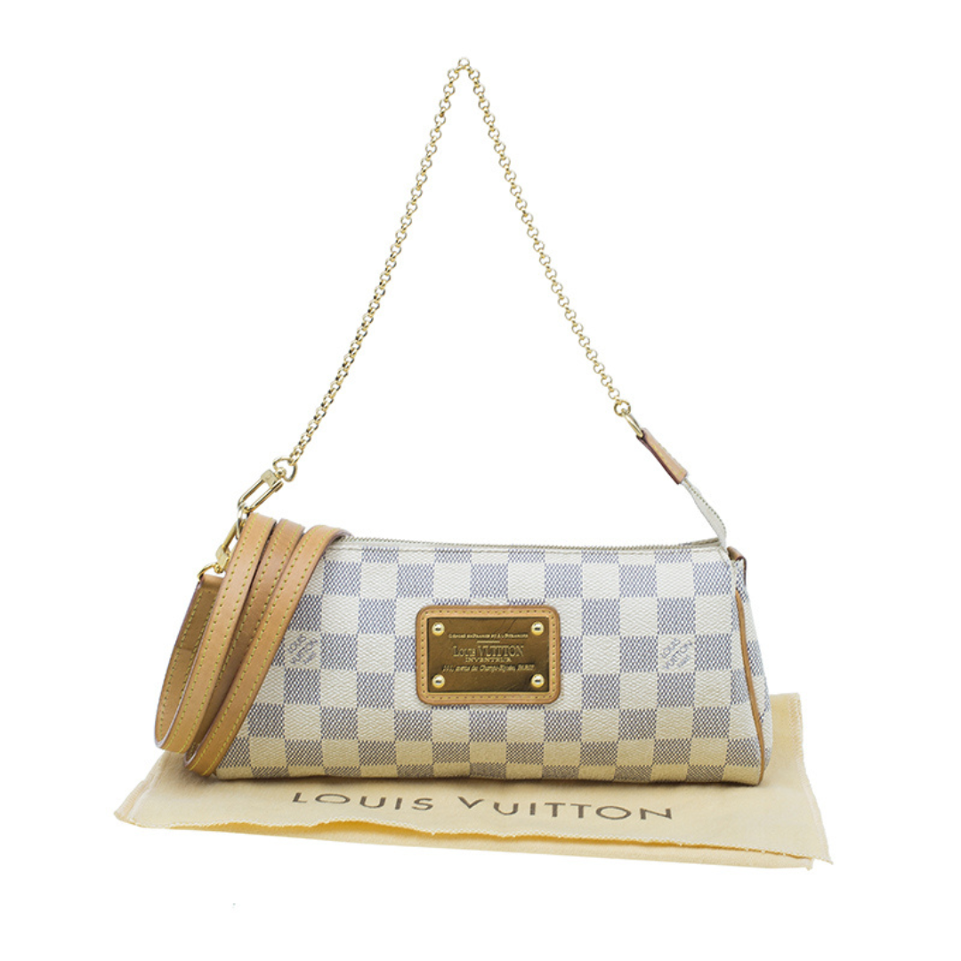 Bolsa Louis Vuitton Eva Damier Azur