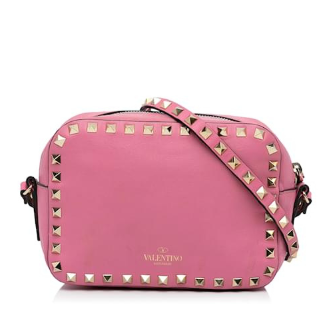PINK VALENTINO ROCKSTUD CROSSBODY