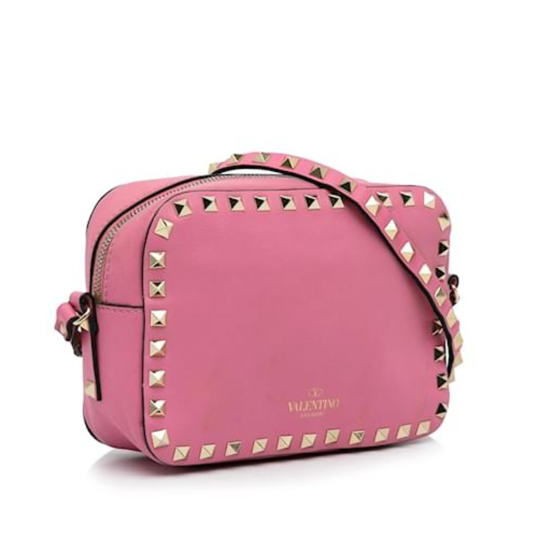 PINK VALENTINO ROCKSTUD CROSSBODY