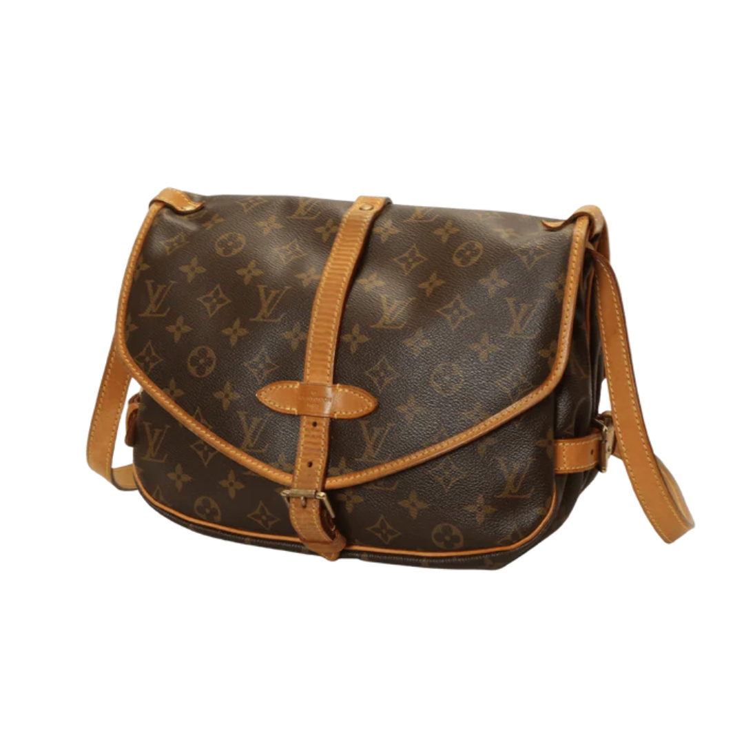 BOLSA LOUIS VUITTON MONOGRAM SAUMUR 30