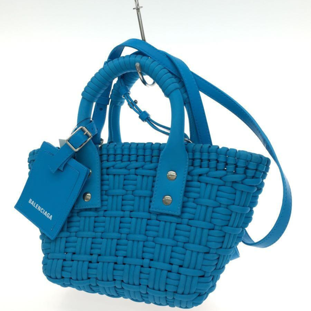 BALENCIAGA RECYCLED NYLON FAUX CALFSKIN BISTRO XXS