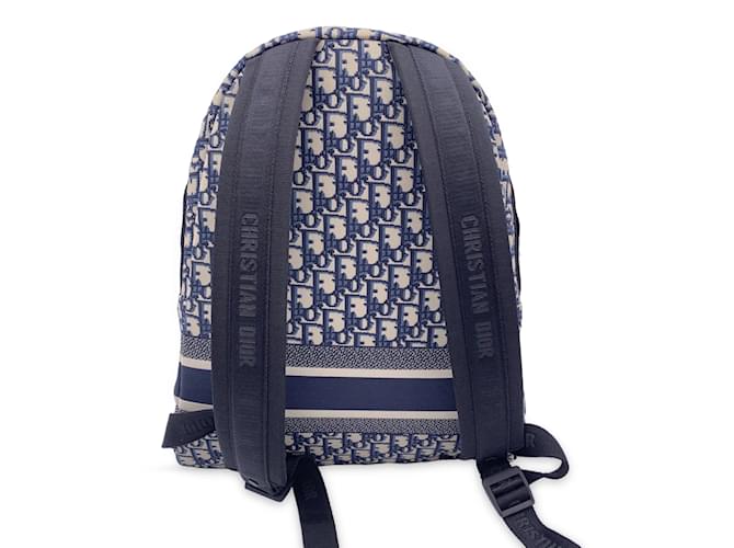 Christian Dior Mochila DiorTravel Azul